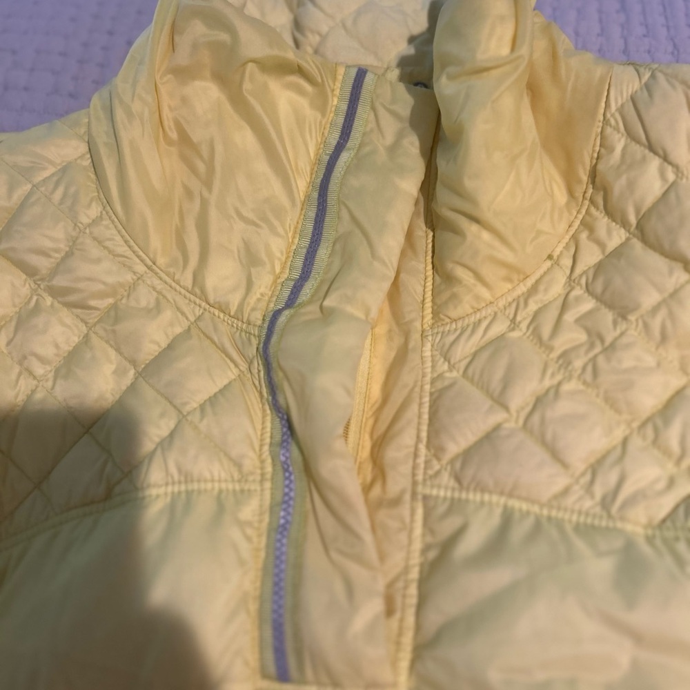 lululemon athletica Light Yellow Puffer Jacket - Picture 2 of 11